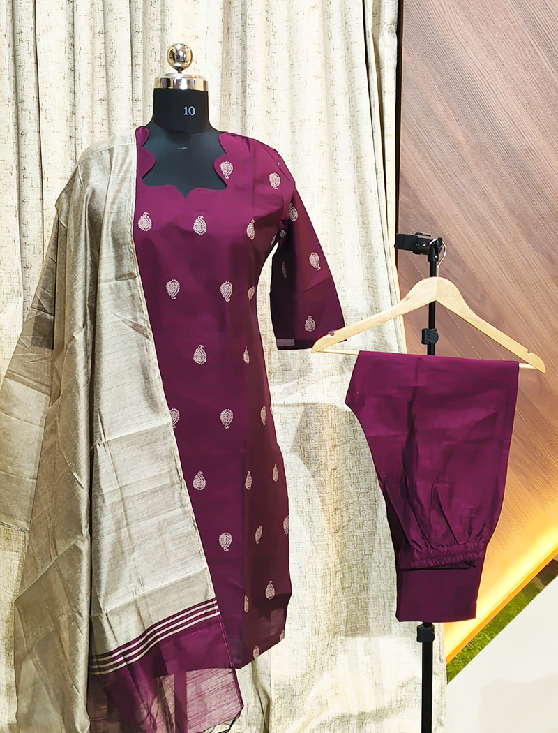 Kurti with Pant & Dupatta