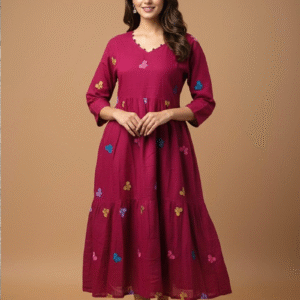 4802- Butterfly Frock