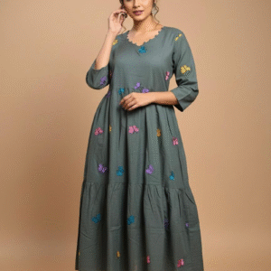 4803- Butterfly Frock