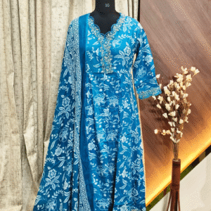 5597 -  Anarkali kurtis with duppatta