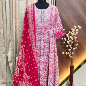 5599 -  Anarkali kurtis with duppatta