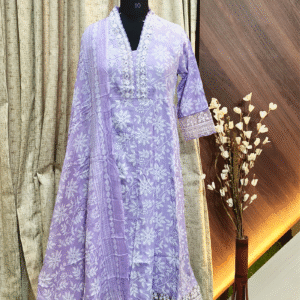 5619 -  Anarkali kurtis with duppatta