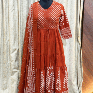 5789 -  Anarkali kurtis with duppatta