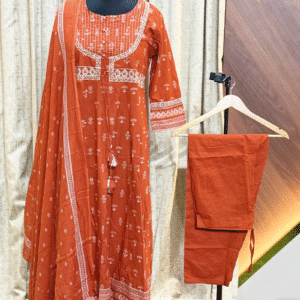 5808 - Umbrella Kurti 3PCS Set