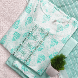 5833 - Cotton 3pc Kurta Set