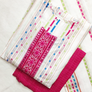 5840 - Cotton 3pc Kurta Set