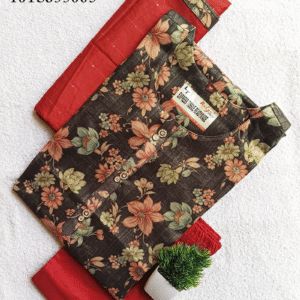 5985 - Tissue Kurtis 3pc Sets