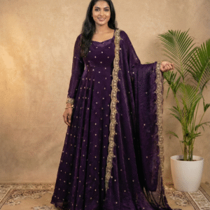Royal Velvet  Anarkali Gown