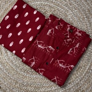 Women’s Printed Co-Ord Set | Stylish Top & Bottom Set | Casual Wear Outfit