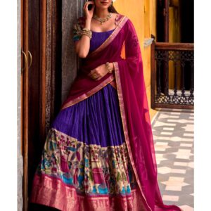 The Elegant Drape Half Saree Collection