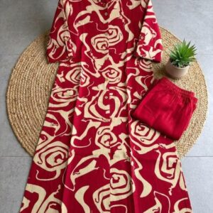 Draped in refreshing shades and prints these kurta sets are your invitation to embrace easy elegance.