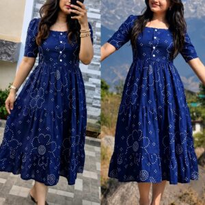 Trendy Beautiful Blue Gown