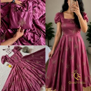 Debut Butterfly Motif Sequin Embellished Attire