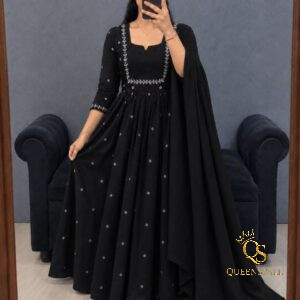 PRESENTING ANARKALI GOWN DUPATTA